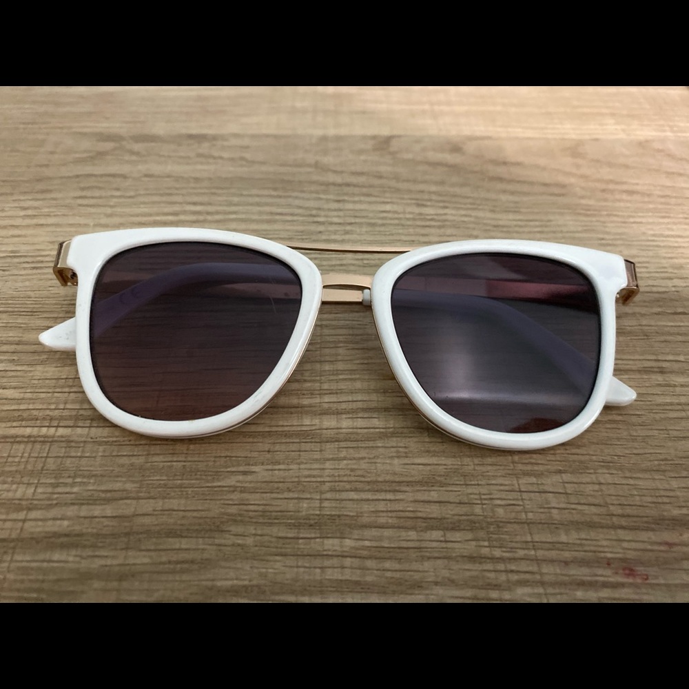 White sunglasses